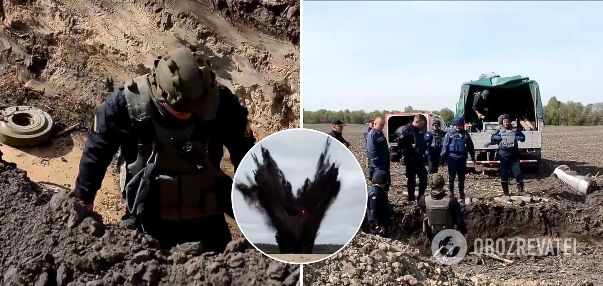 Вибухонебезпечні знахідки знищують на спеціальних полігонах