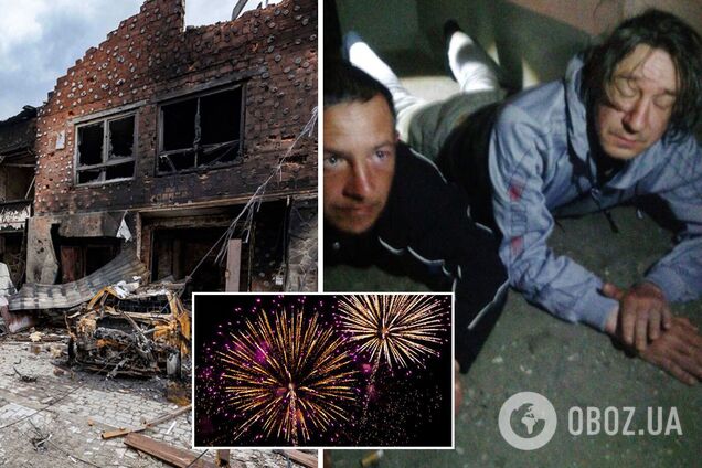 В Буче молодчики решили что-то отпраздновать и устроить салют, их уже задержали. Фото