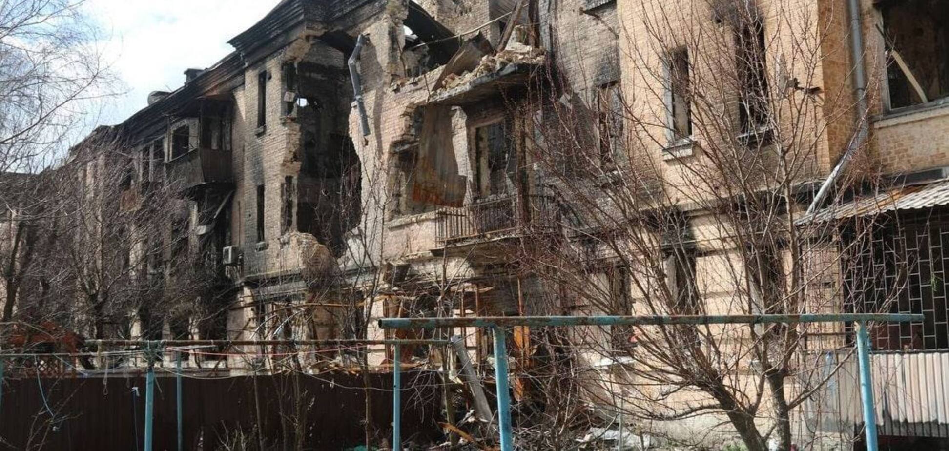Разрушения зафиксированы в 46 из 69 общин Киевской области
