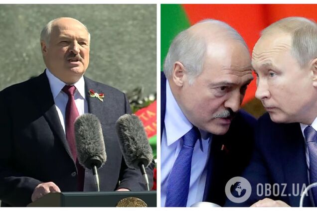 Лукашенко 9 мая 'поклялся' в верности России и пожаловался на 'американскую удавку'