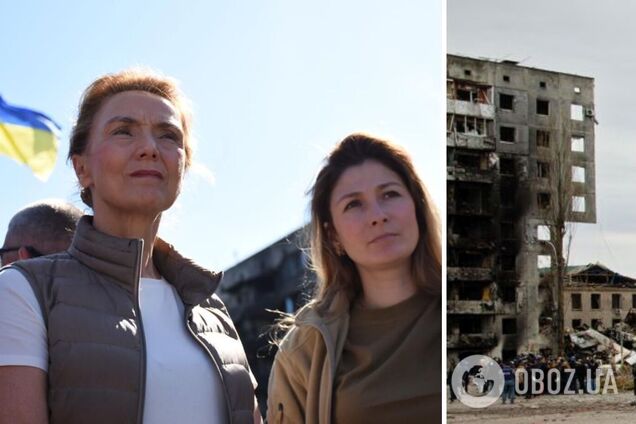Генсек Совета Европы приехала в разрушенные оккупантами Ирпень и Бородянку. Фото