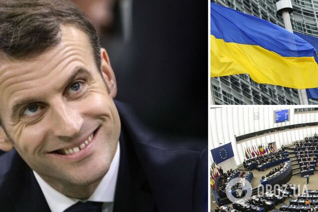 Макрон заявил, что вступление Украины в ЕС может длиться годами