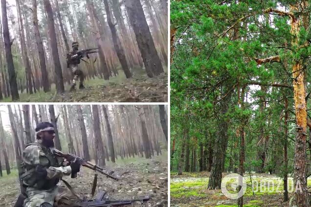 Кадировські тіктокери зняли на відео 'захоплення України', розстрілюючи дерева у лісі