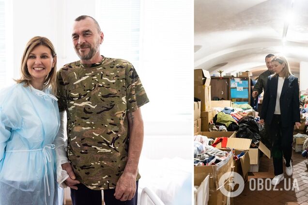 Елена Зеленская посетила Ужгород: город цветущих сакур стал крупнейшим хабом для украинских беженцев. Фото