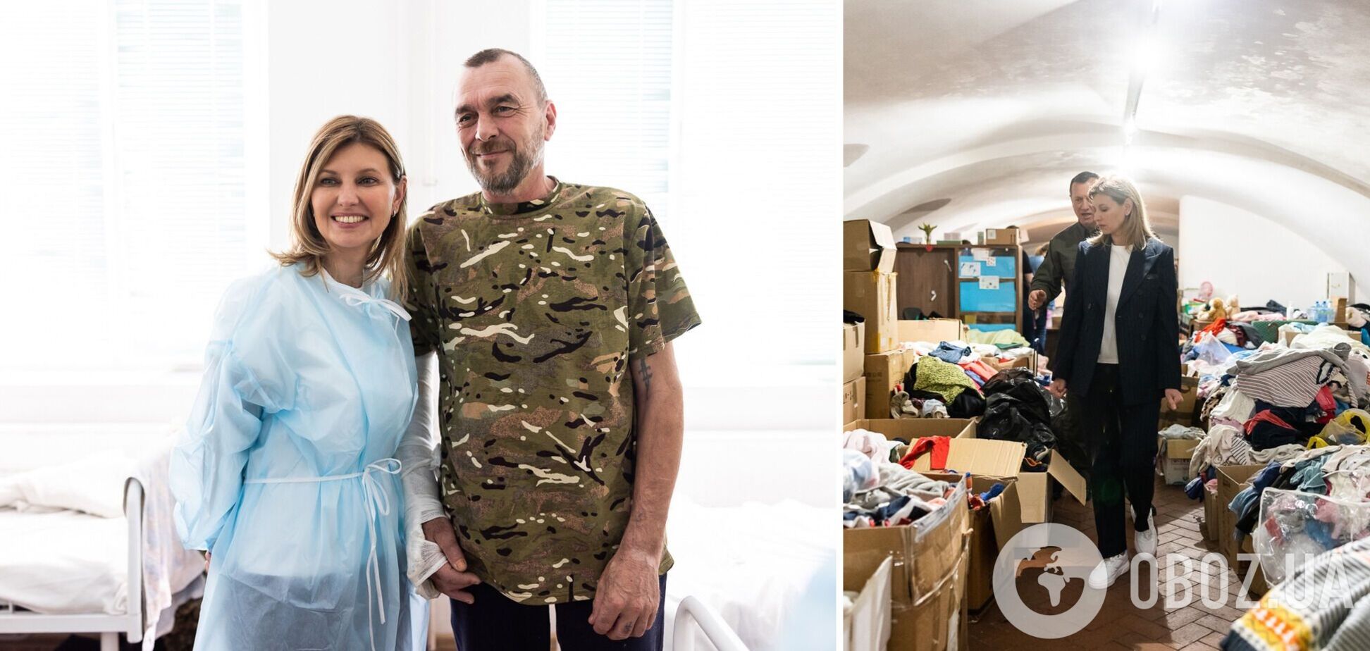 Олена Зеленська побувала в Ужгороді: місто квітучих сакур стало найбільшим хабом для українських біженців. Фото