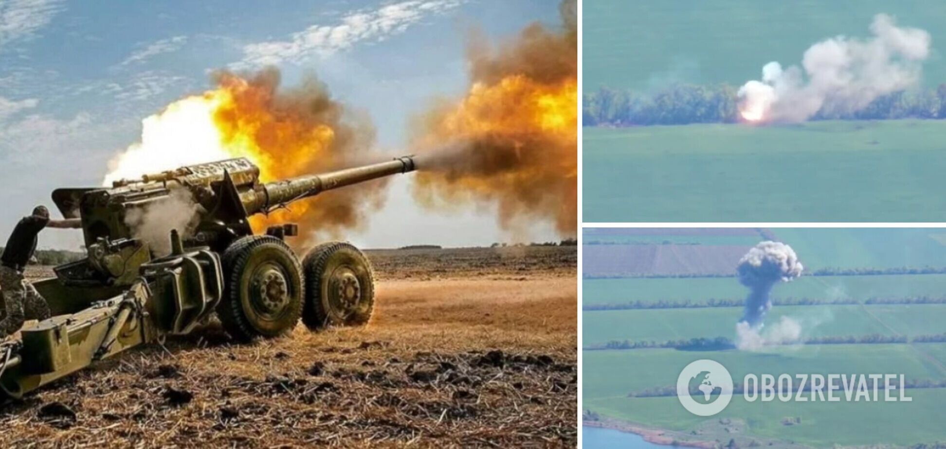 'Жменьки попелу не залишилося!' На Харківщині знищили одразу три російські САУ. Відео