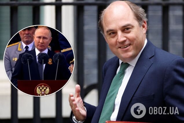 Министр обороны Британии о речи Путина на 9 мая: это легкий отблеск отчаяния