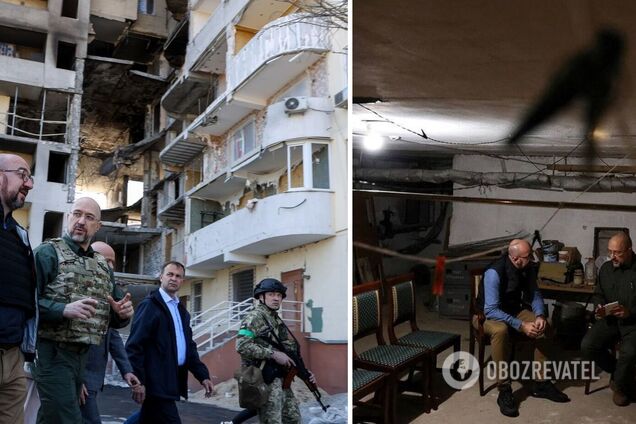 Шарль Мишель прибыл в Одессу и встретился с Денисом Шмыгалем.