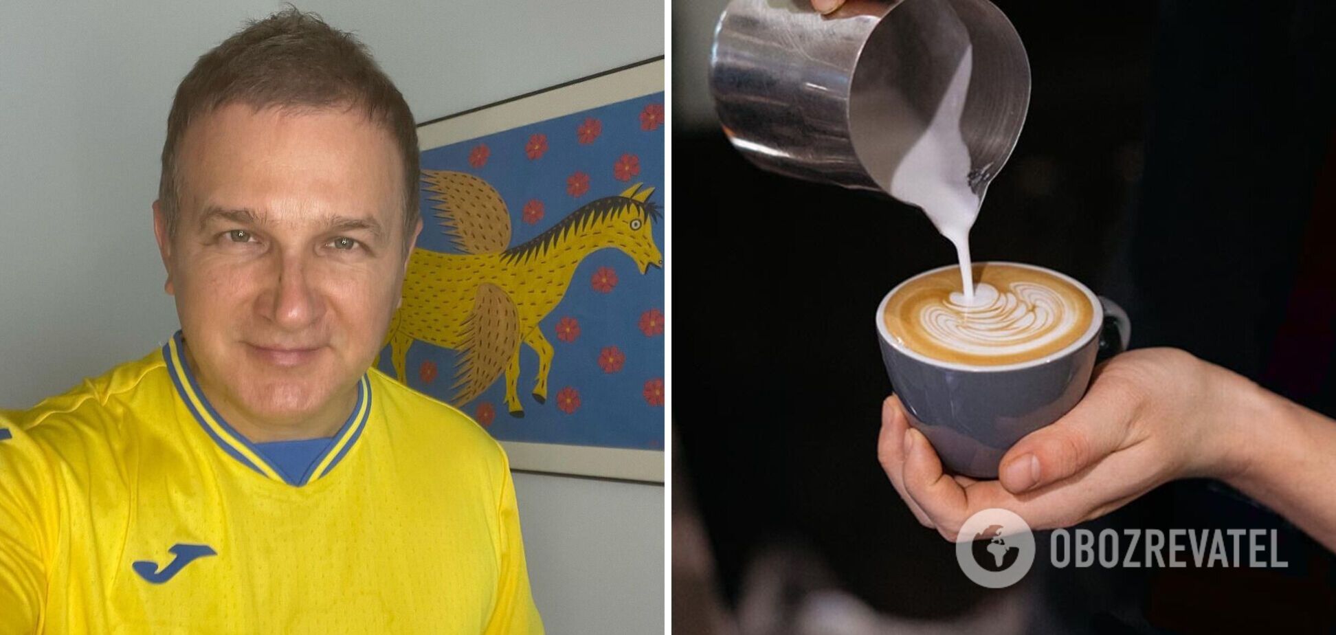 Горбунов здивував патріотичною кавою, яка стала трендом у Хмельницькому