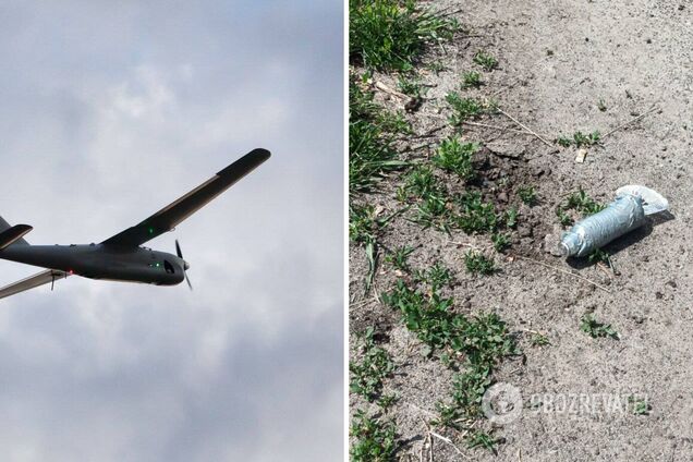 Вражеские беспилотники сбросили самодельные взрывные устройства на Сумщине. Фото