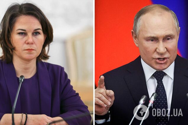 Бербок ответила Путину