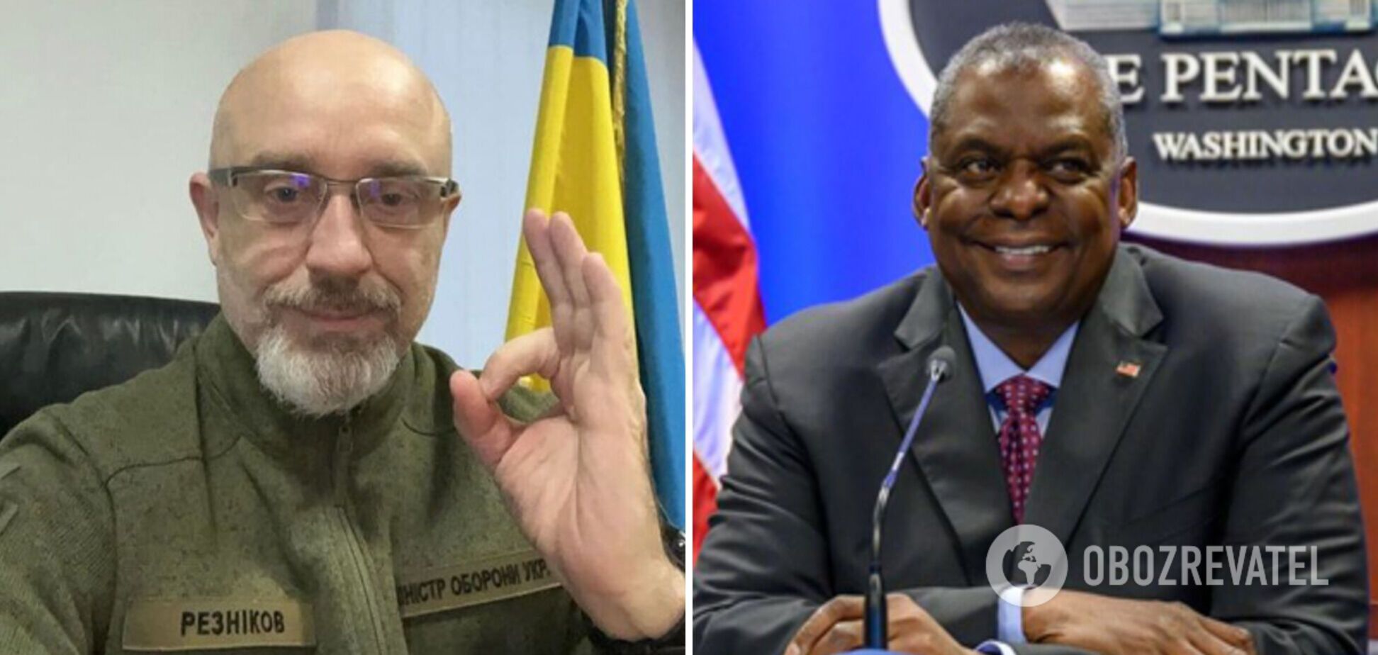 Резников обсудил с главой Пентагона новый пакет военной помощи Украине