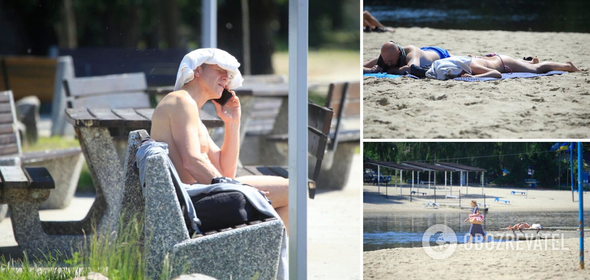 У Гідропарку відкрили неофіційний пляжний сезон