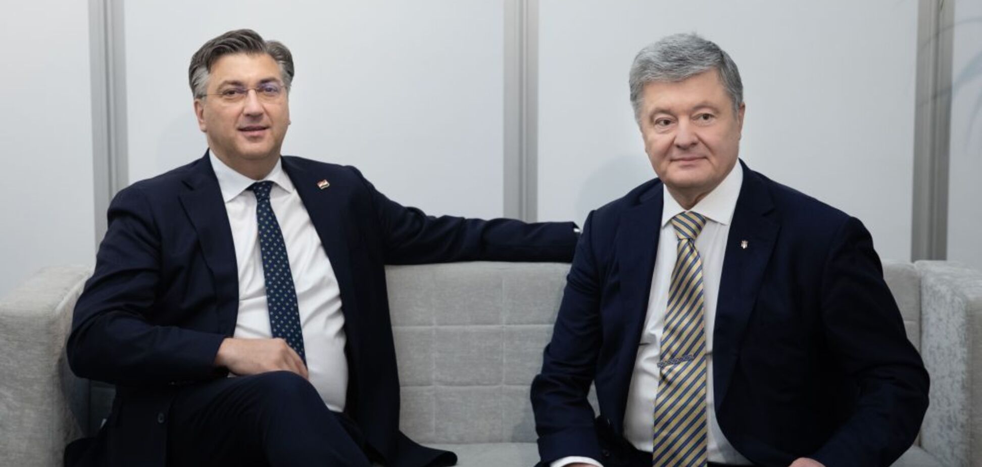 Розраховуємо на позитивне рішення, – Порошенко обговорив з прем’єром Хорватії надання Україні статусу кандидата у члени ЄС