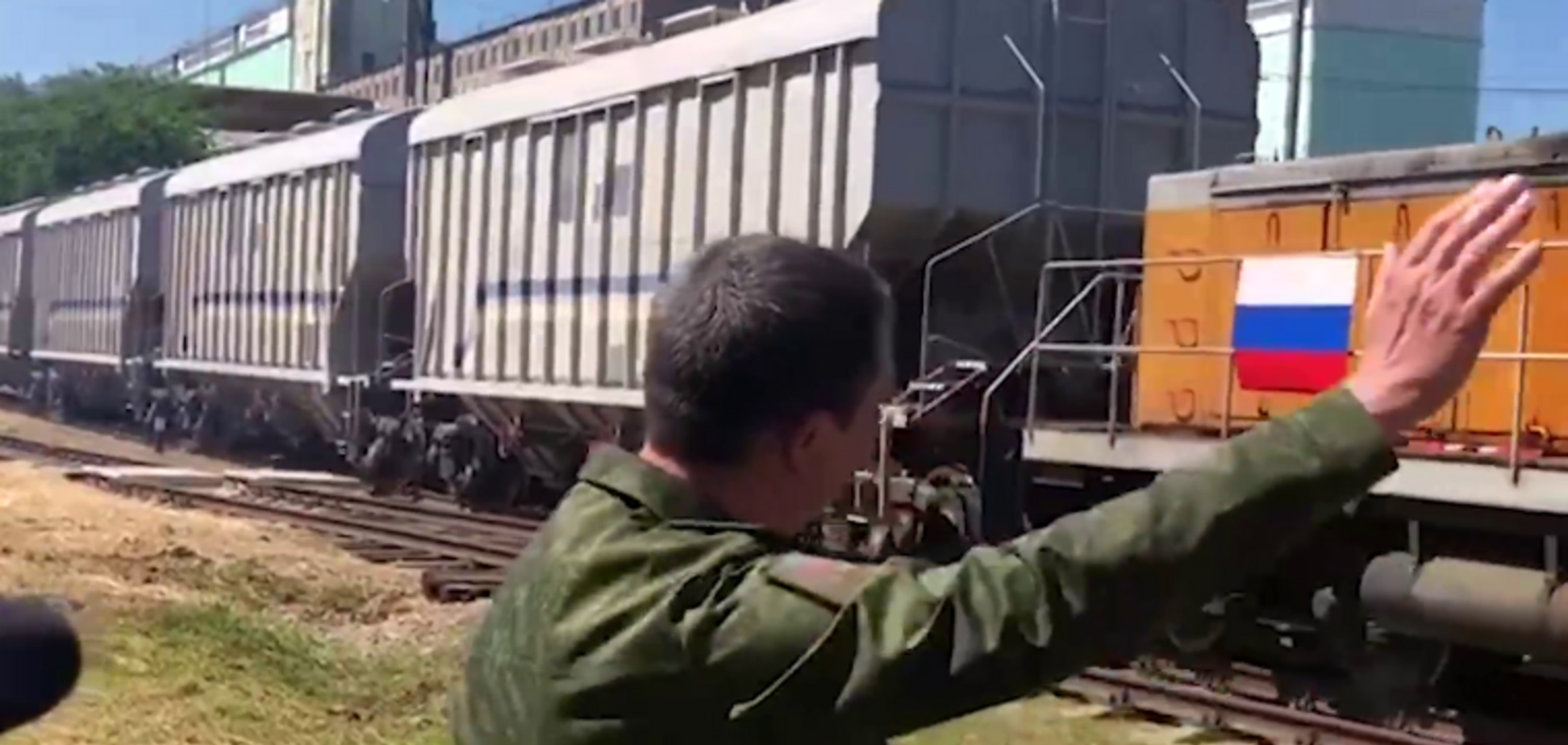 Зерно из Луганской области повезли в Россию поездами