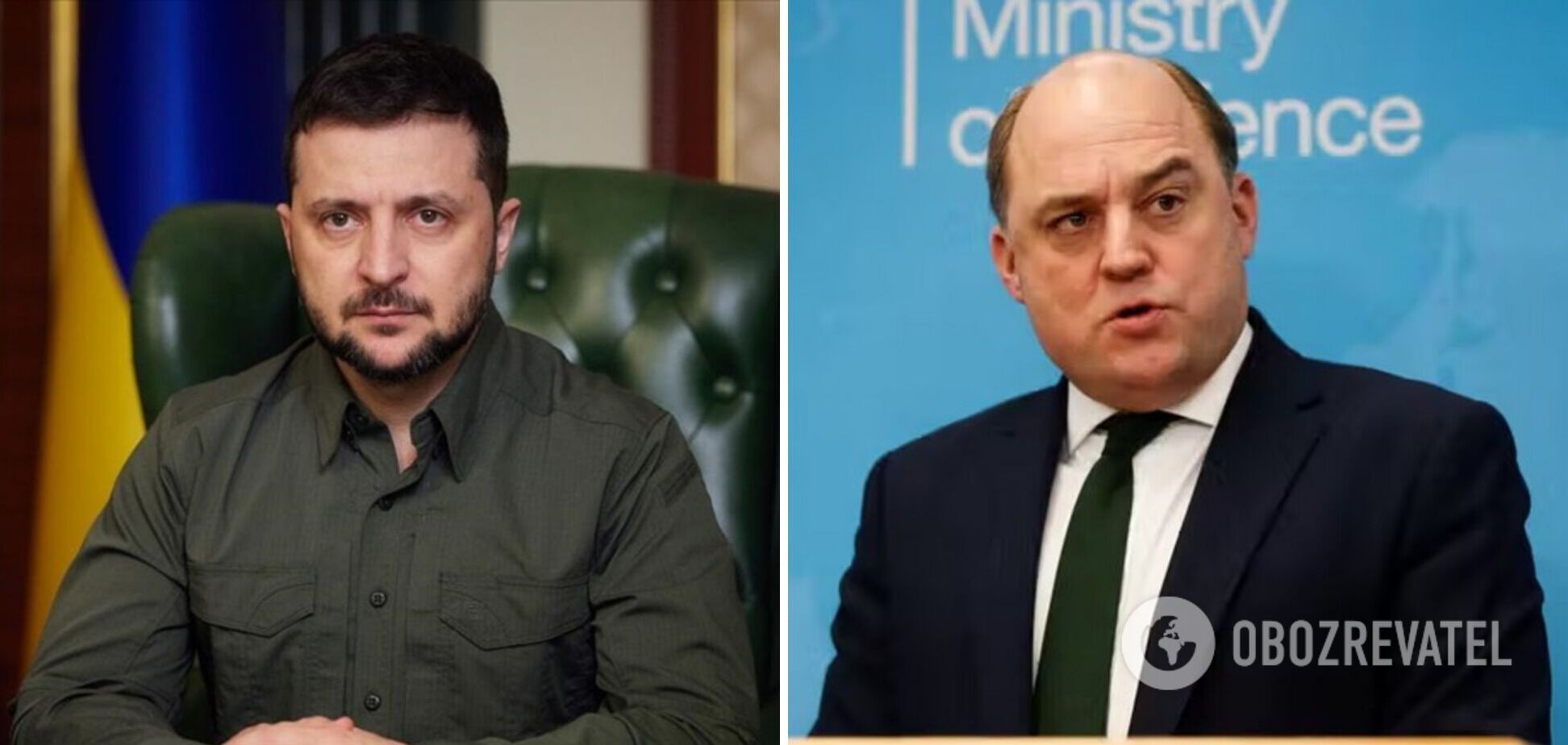 'Зброя, фінанси, санкції': міністр оборони Британії прибув до України та провів переговори із Зеленським