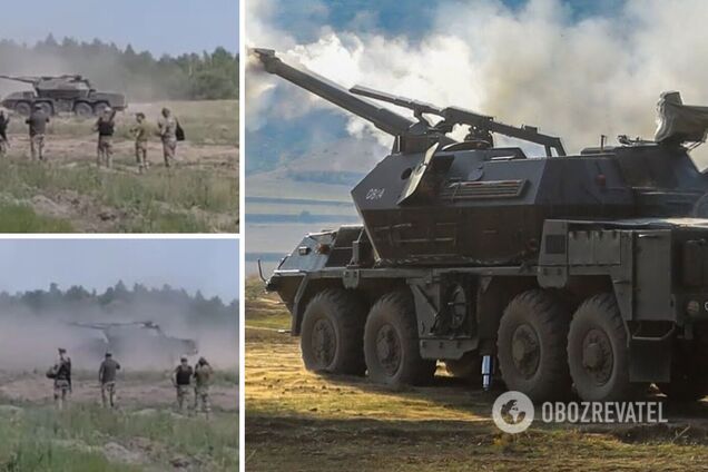 Чеські САУ 'Dana' готові знищувати ворогів: з'явилося відео з навчального полігону ЗСУ