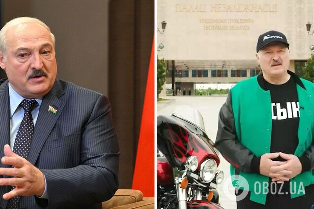 Лукашенко у бейсболці поруч із Harley Davidson записав звернення до випускників: треба все робити вчасно. Відео