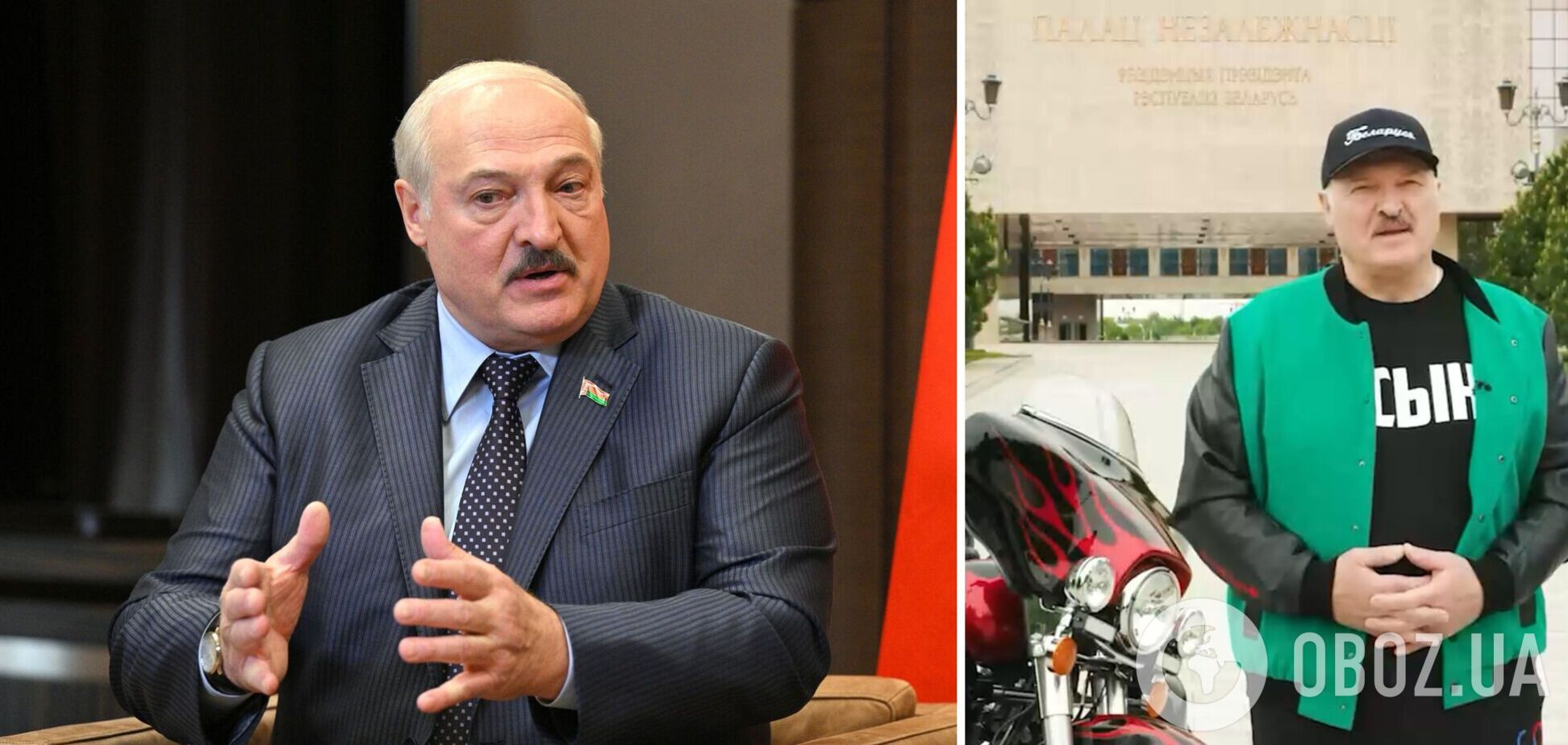 Лукашенко в бейсболке рядом с Harley Davidson записал обращение к выпускникам: нужно все делать вовремя. Видео