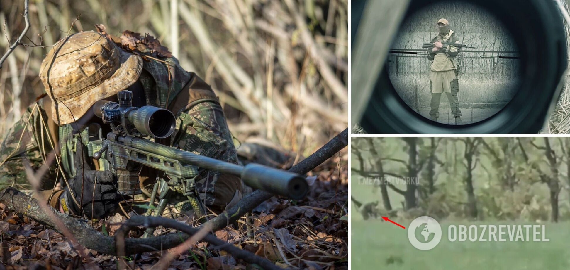 У мережу потрапило відео знищення українським снайпером окупанта