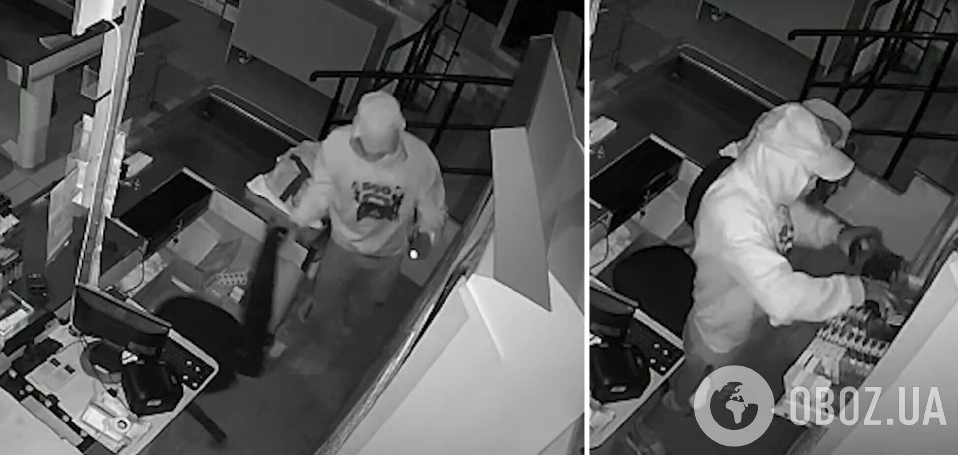 Момент кражи зафиксировали камеры видеонаблюдения