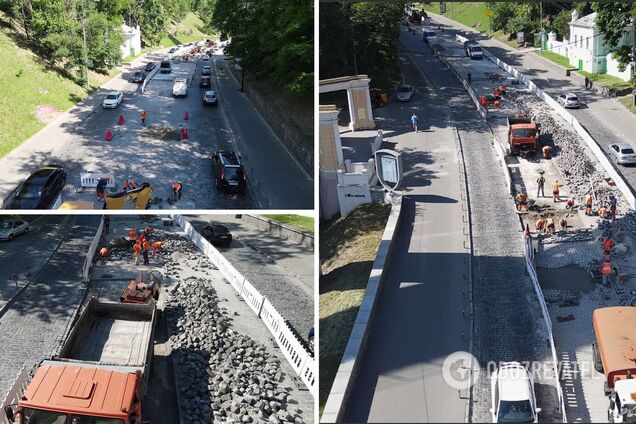 Ремонт дороги начали в 2021 году