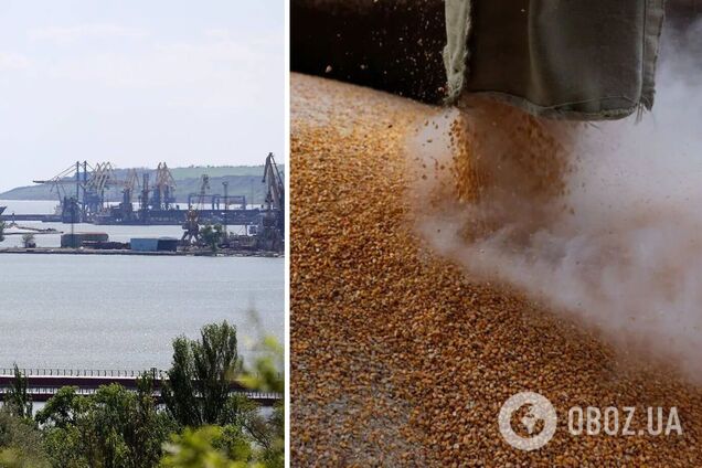 Зерно з Мелітополя вивозять до порту Бердянська