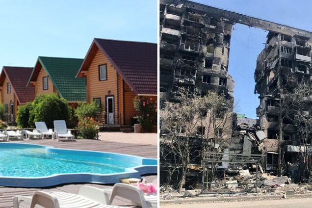 В зруйнованому Маріуполі російські окупанти оселились у розкішних пансіонатах біля моря