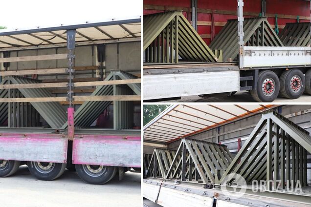 Чешские понтонные мосты прибыли в Украину