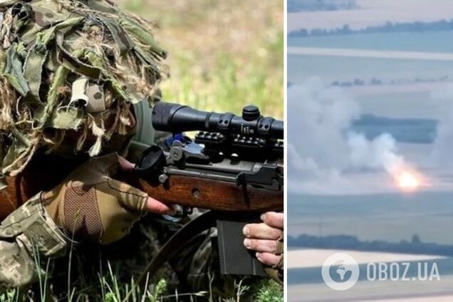 Українські захисники 'відпрацювали' по російській гаубиці 'Мста-С'. Відео