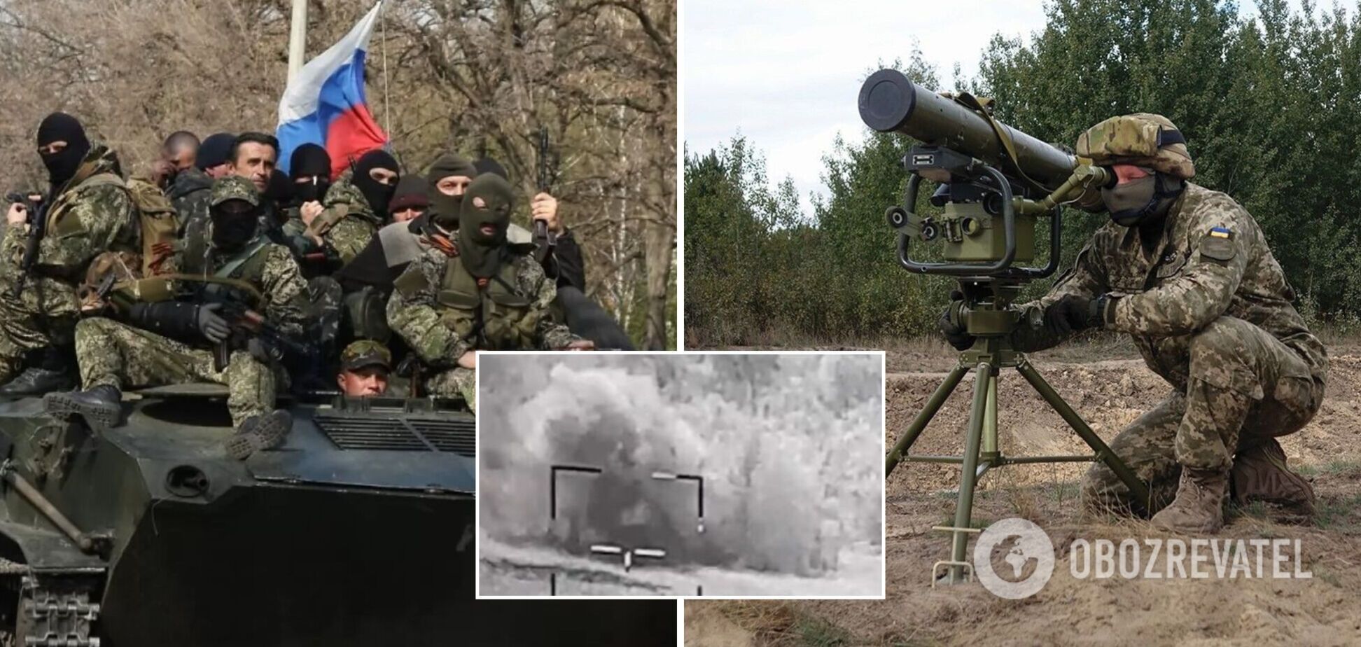 Українські захисники зі 'Стугни' підбили ворожий бронетранспортер, набитий окупантами. Відео
