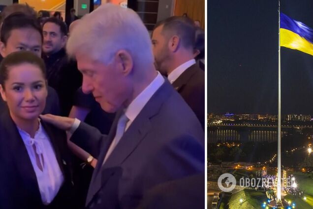 'Я пытался спасти вас': блогерша показала трогательную реакцию экс-президента США Клинтона на то, что она из Украины