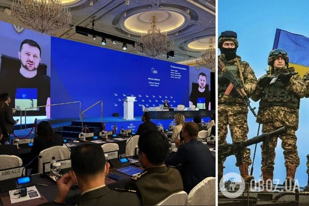 Зеленский: на поле боя в Украине решается будущий международный порядок