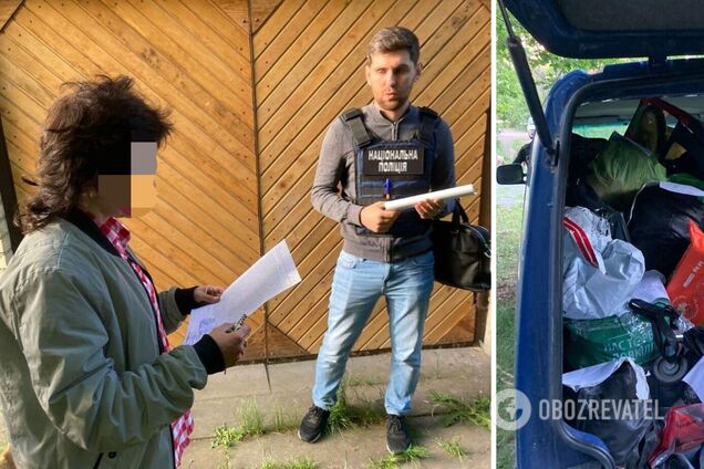 Жителька Ірпеня займалася мародерством разом із російськими окупантами. Відео