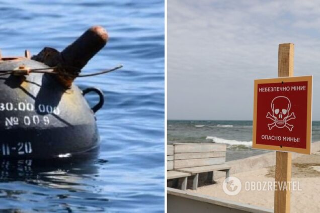 В Одессе в 20 м от берега взорвалась вражеская мина: она сорвалась с якоря