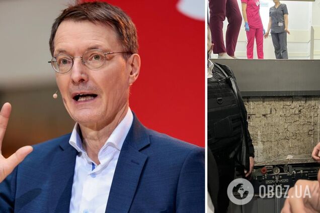 Министр здравоохранения Германии застрял в лифте во время визита в Украину. Фото