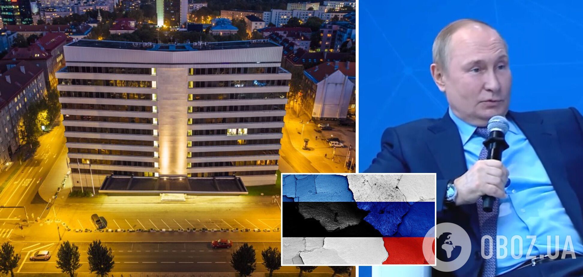Посла РФ вызвали в МИД Эстонии из-за Путина, сравнившего себя с российским императором
