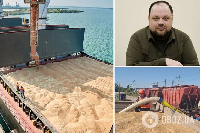 Украина добивается увеличения экспорта зерна, заверил Стефанчук