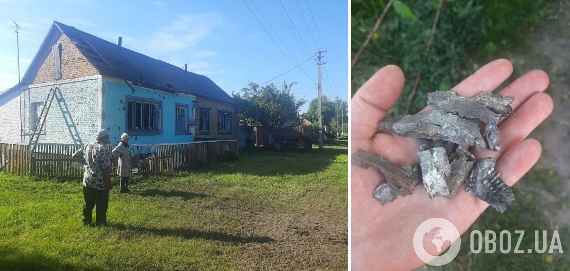 Россияне из минометов расстреляли частные дома на Сумщине. Фото