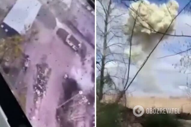 'Було – стало': українські захисники показали, як знищують окупантів та їхню техніку. Відео