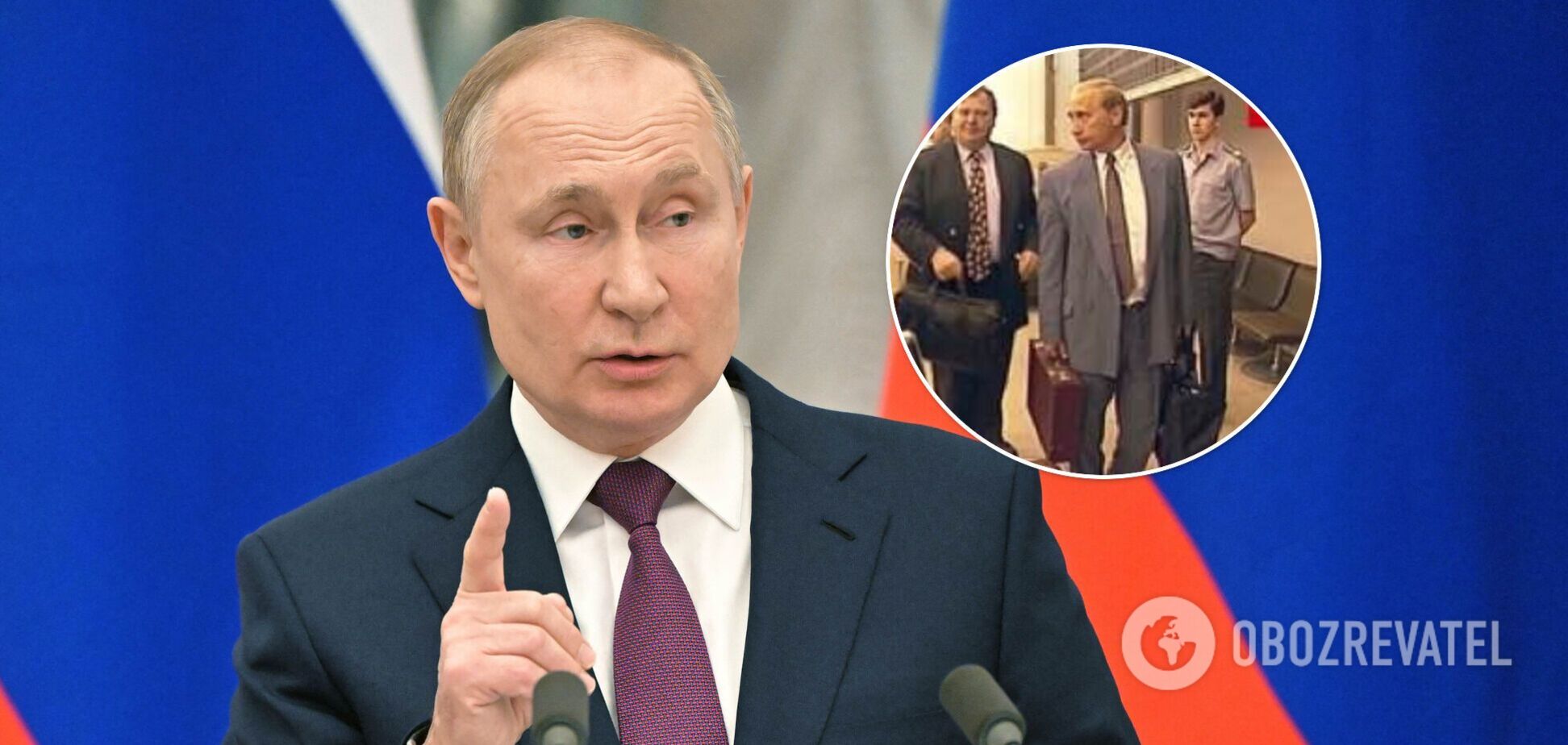 Фото Путина, который носит в чемодане свои 'фекалии', стало вирусным