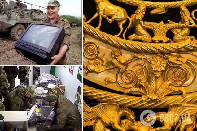 Скіфське золото та цінні артефакти: Росія вивозить із захоплених територій України історичні цінності