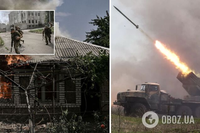 Журналисты засняли тяжелые обстрелы оккупантами Лисичанска. Видео 18+