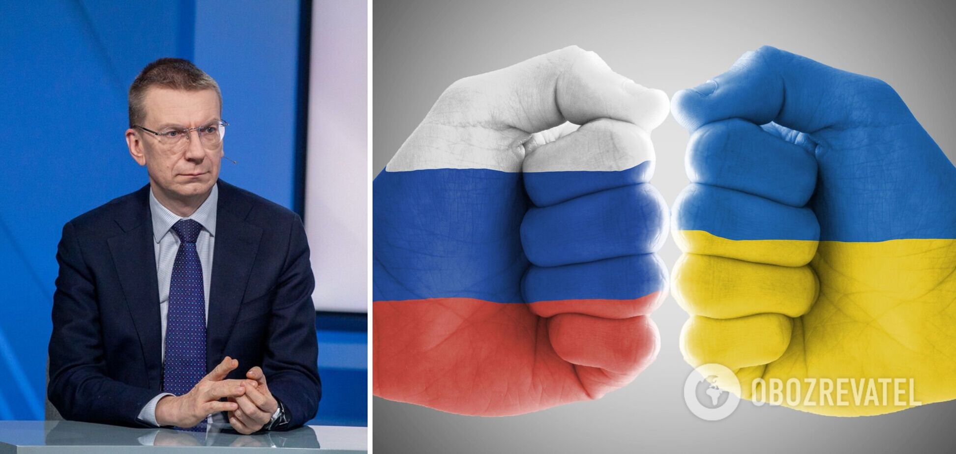 'Желаю поражения в войне': глава МИД Латвии оригинально 'поздравил' россиян