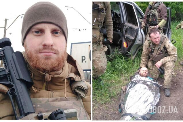 Пив воду з болота: важко поранений боєць Нацгвардії провів два дні в полі і дивом вижив. Фото