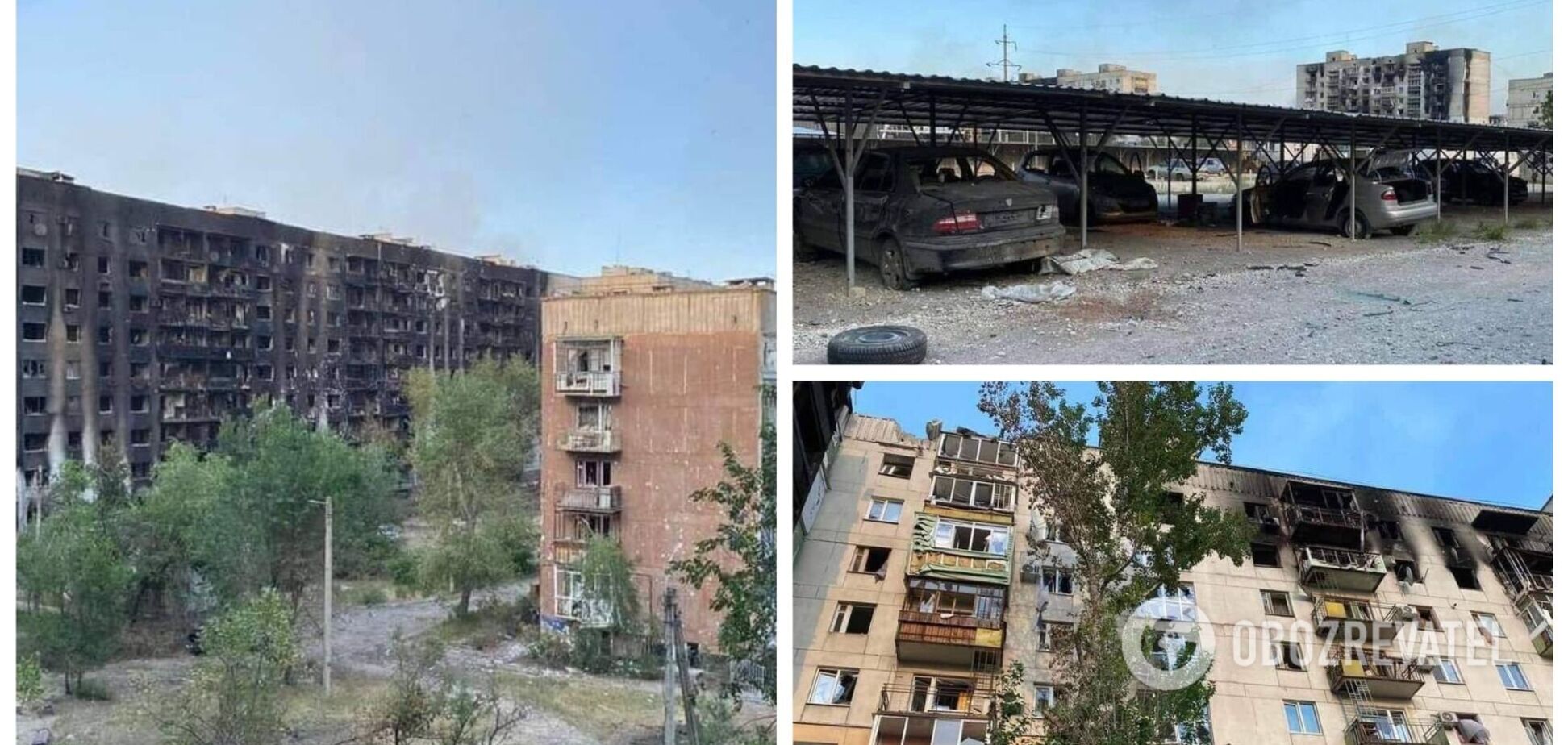 Оккупанты уничтожили торговый комплекс в Лисичанске и ведут наступление в районе Золотого, – Гайдай