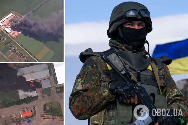 Українські артилеристи спалили базу забезпечення окупантів у тилу: яскраве відео