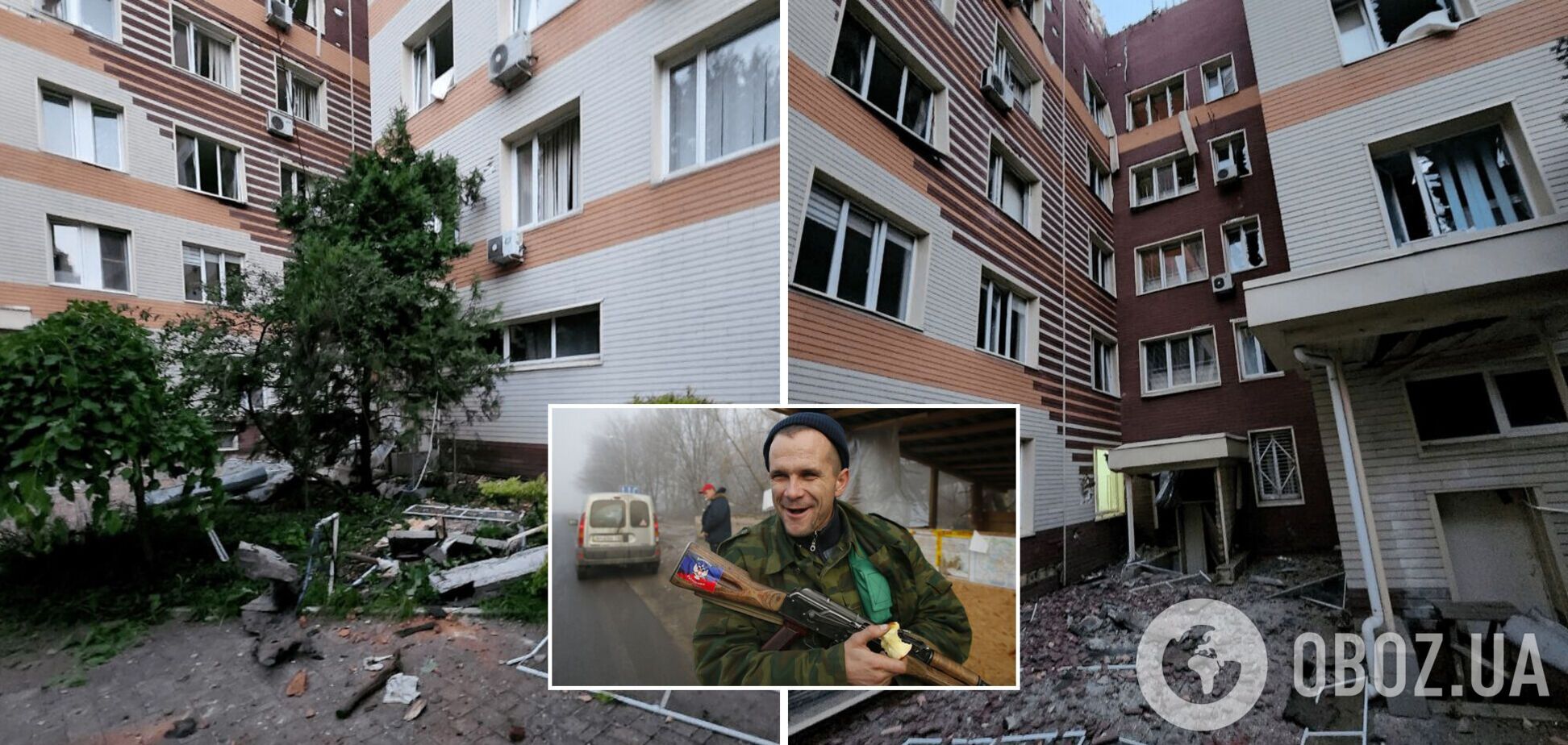 В оккупированном Донецке обстреляли роддом: оккупанты обвинили ВСУ, а Пушилин попросил подкрепление. Видео