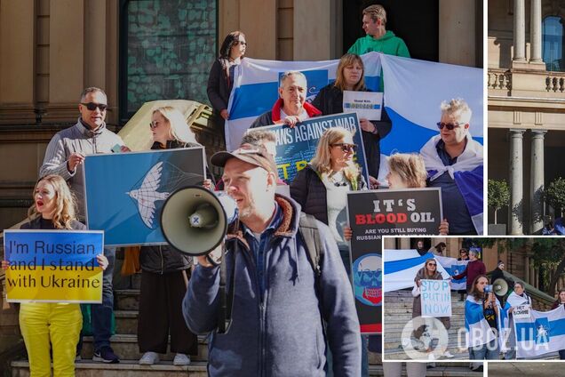 У 30 країнах світу на день Росії влаштували акції проти вторгнення в Україну. Фото й відео