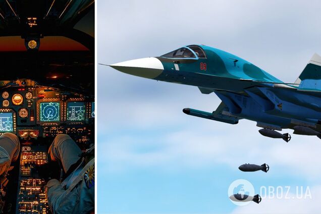 ЗСУ на Харківщині збили російський винищувач-бомбардувальник Су-34